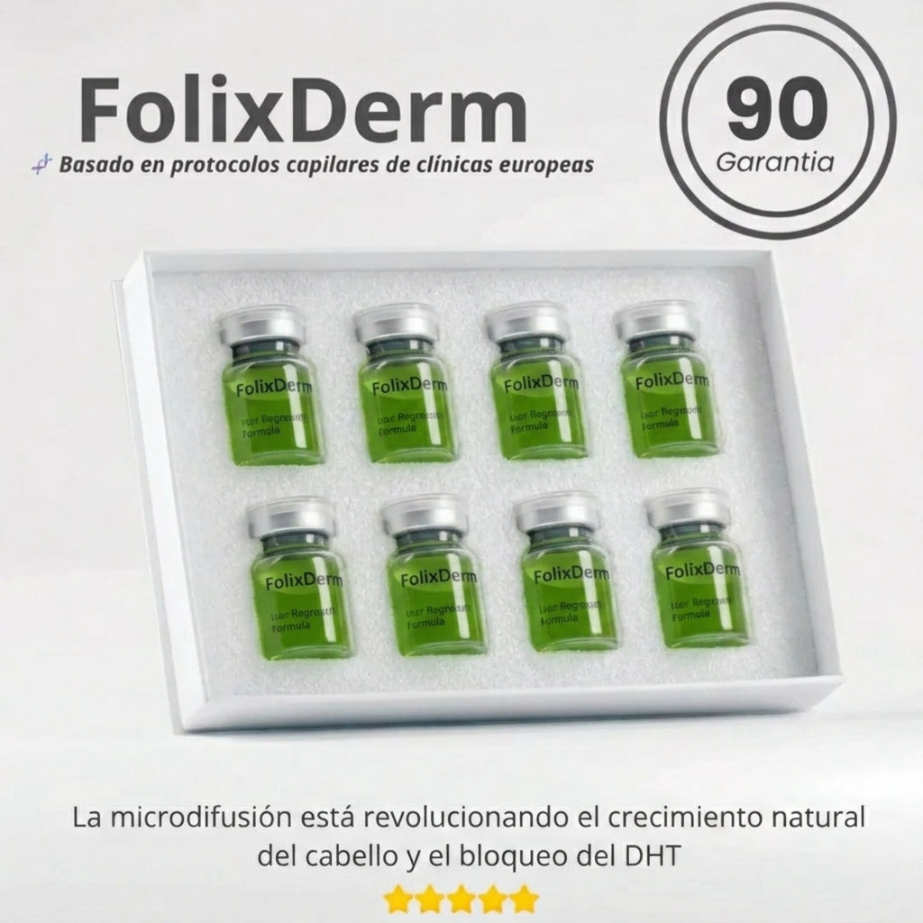 FolixDerm – Reactiva tu Crecimiento Capilar