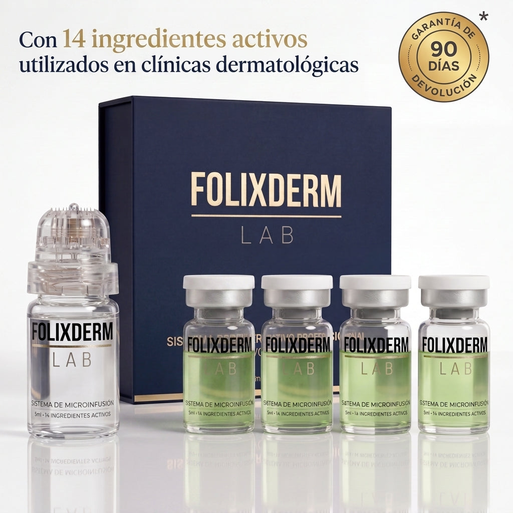 FolixDerm®  Reactiva tu crecimiento capilar